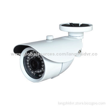 2.0MP IP Camera, 36 Pieces of LED, 20m IR Distance with Optional PoE, Alarm, Audio and 3G, Wi-Fi